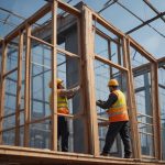 Установка окон с использованием профиля от завода-изготовителя